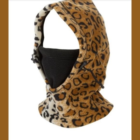 Arctic Summit Animal Print 6 in 1 Fleece Hood NWT - Picture 1 of 6